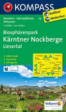 Biosphärenpark Kärntner Nockberge - Liesertal 1 : 50 000