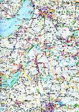 KOMPASS Großraum-Radtourenkarte 3701 Schleswig-Holstein, Hamburg, Ostfriesland 1:125.000