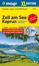 Mayr Wanderkarte Zell am See, Kaprun XL 1:25.000