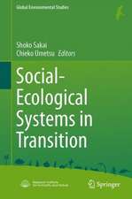 Social-Ecological Systems in Transition