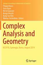 Complex Analysis and Geometry: KSCV10, Gyeongju, Korea, August 2014