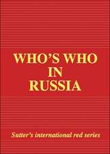 Who's Who in Russia