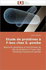 Etude de Proteines A F-Box Chez S. Pombe: Unite D Elevage de Lapins Lapino