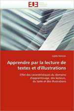 Apprendre Par La Lecture de Textes Et D''Illustrations