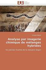 Analyse par imagerie chimique de mélanges hybrides