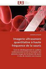 Imagerie Ultrasonore Quantitative a Haute Frequence de La Souris