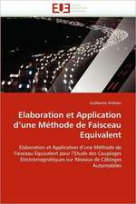 Elaboration Et Application D''Une Methode de Faisceau Equivalent