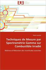 Techniques de Mesure Par Spectrometrie Gamma Sur Combustible Irradie