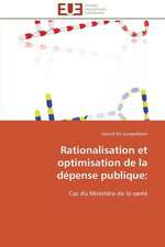 Rationalisation Et Optimisation de La Depense Publique: Integration Economique, Instabilite Et Vulnerabilite Sociale