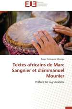 Textes Africains de Marc Sangnier Et D'Emmanuel Mounier: Enjeux Financiers Et Manageriaux