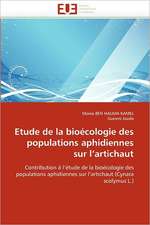 Etude de la bioécologie des populations aphidiennes sur l'artichaut