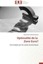 Optimalite de La Zone Euro?: de La Perception a la Gene