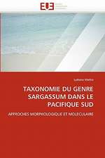 Taxonomie Du Genre Sargassum Dans Le Pacifique Sud: Representations Reciproques