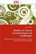 Résidus et Classes Caractéristiques de Feuilletages