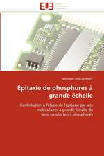 Epitaxie de phosphures à grande échelle