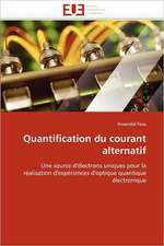 Quantification du courant alternatif