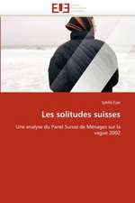 Les solitudes suisses