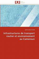 Infrastructures de transport routier et environnement au Cameroun