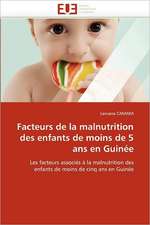 Facteurs de la malnutrition des enfants de moins de 5 ans en Guinée