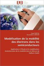 Modélisation de la mobilité des électrons dans les semiconducteurs