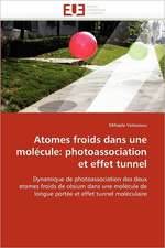 Atomes Froids Dans Une Molecule