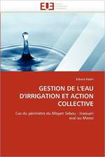 Gestion de L''Eau D''Irrigation Et Action Collective