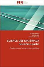 Science Des Materiaux Deuxieme Partie