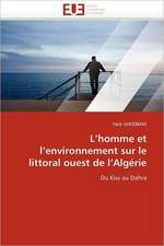 L''homme et l''environnement sur le littoral ouest de l''Algérie