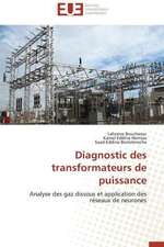 Diagnostic Des Transformateurs de Puissance: Cas Du Burkina Faso