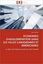 Economies D'Agglomeration Dans Les Villes Canadiennes Et Americaines: Contexte de Madagascar