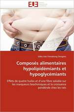 Composés alimentaires hypolipidémiants et hypoglycémiants