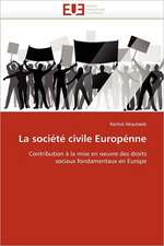 La Société Civile Europénne