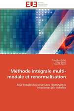 Methode Integrale Multi-Modale Et Renormalisation