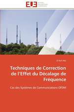 Techniques de Correction de L Effet Du Decalage de Frequence