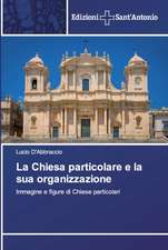 La Chiesa particolare e la sua organizzazione