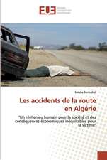 Les accidents de la route en Algérie