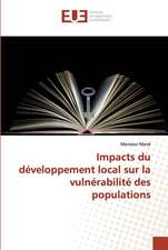 Impacts du développement local sur la vulnérabilité des populations