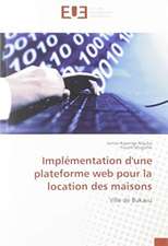 Implémentation d'une plateforme web pour la location des maisons