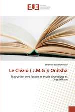 Le Clézio ( J.M.G ): Onitsha