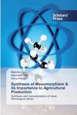 Synthesis of Mesomorphism & its Importance to Agricultural Production