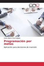 Programación por metas