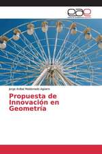 Propuesta de Innovación en Geometría