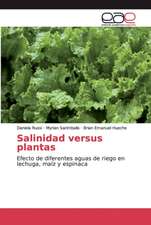 Salinidad versus plantas