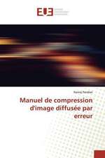 Manuel de compression d'image diffusée par erreur