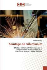 Soudage de l'Aluminium