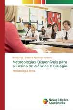 Metodologias¿ ¿Disponíveis¿ ¿para¿ ¿o¿ ¿Ensino¿ de ciências e Biologia