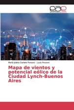 Mapa de vientos y potencial eólico de la Ciudad Lynch-Buenos Aires