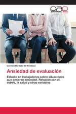 Ansiedad de evaluación