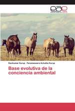 Base evolutiva de la conciencia ambiental