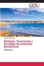 Biología, Taxonomía y Ecología de animales Bentónicos